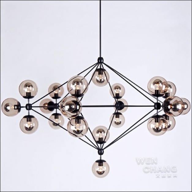 LOFT工業風 MODO 魔豆 21頭 吸頂燈 吊燈 設計師款燈飾 複刻版 LC-072  ＊特價＊