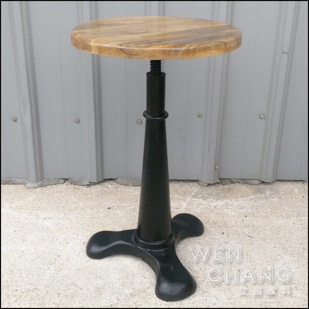 LOFT 工業風 復古做舊 格雷鑄鐵旋轉凳 老件做舊風格 ST041
