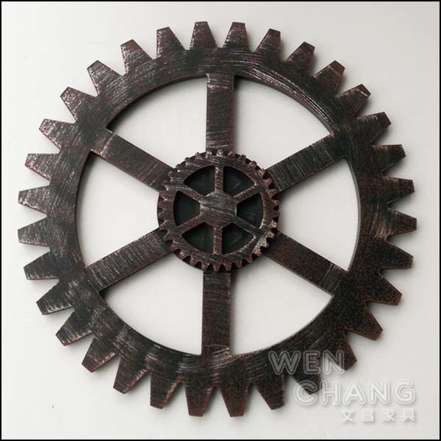 美式工業 LOFT風 齒輪壁掛C款 掛飾 直徑40公分 另有100和60可選擇 Z021-C《特價》