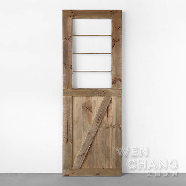 訂製品 穀倉門片 拉門 可坎玻璃 特殊訂製尺寸 (不付玻璃、安裝、不付滑軌五金) CUA-006