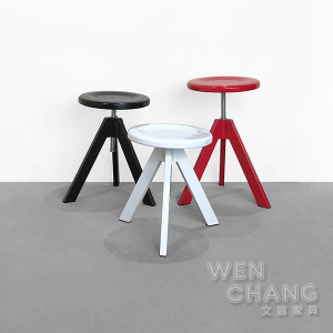 [出清] 復古工業鐵凳 艾洛鋼鐵矮凳 iron tough style ST013