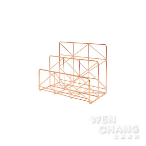 鍍金書架 玫瑰金 Z180