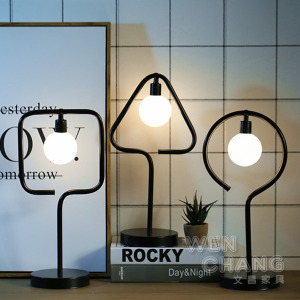北歐風 輕奢華風 IG款 幾何造型LED小夜燈 桌燈 4款可挑選 Z182