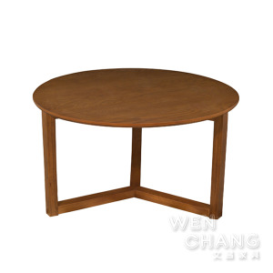 丹麥北歐風 白橡木 全實木 賓士 大茶几 邊几 Benz Coffee Table  TTB021