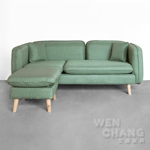 北歐 簡約 卡蜜拉 L型沙發 三人 三色 SO032-3