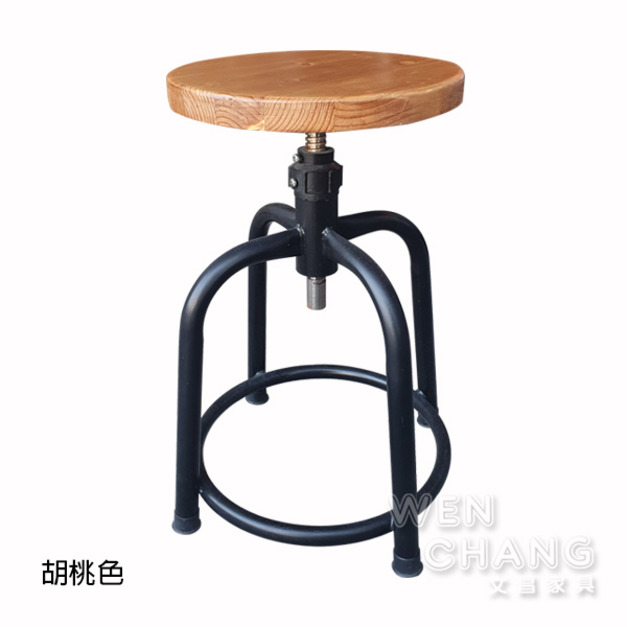 訂製品 LOFT 工業風 做舊 艾達旋轉椅 椅凳 中島椅 CU098-S 矮板 台灣製造 MIT