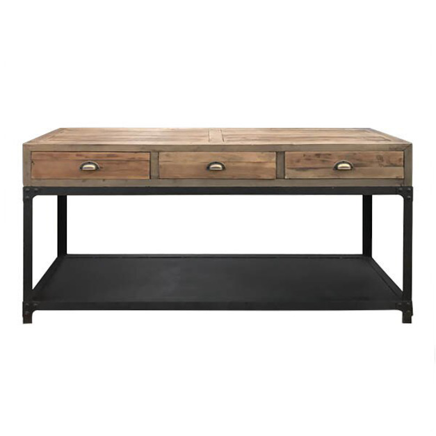 LOFT 莫特鐵木三抽邊櫃 電視櫃 CB072