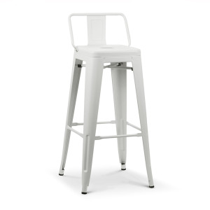 [庫存出清] 法國工業風格鐵椅 Tolix H Stool 75CM 短背 吧台椅可堆疊 複刻版 ST003B