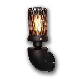 LOFT 工業風 水管壁燈 床頭燈 廊道燈 金屬材質 LB-017