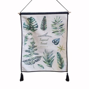 北歐風格 裝飾掛畫布 棉麻造型掛布 遮電箱 IG網紅咖啡廳款 5款 Z154