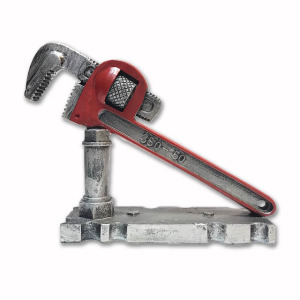 LOFT 復古 水管鉗造型擺件 紙鎮 Z065