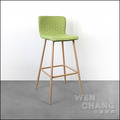 北歐風格 蜂巢絨布 吧台椅 坐高75cm 三色 ST082_2