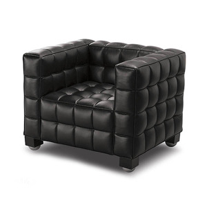 [出清] Josef Hoffmann 設計 Kubus Armchair 酷布斯 方格沙發 全牛皮 單人 複刻版 SO003-1