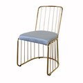 凱瑟琳鍍金餐椅 休閒椅 絲絨椅墊 三色 CH077_1