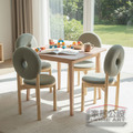 【安心搭配組 NO6.】一桌二椅 / 一桌四椅 溫潤木質系餐桌椅組 小家庭・多功能生活空間適用_2