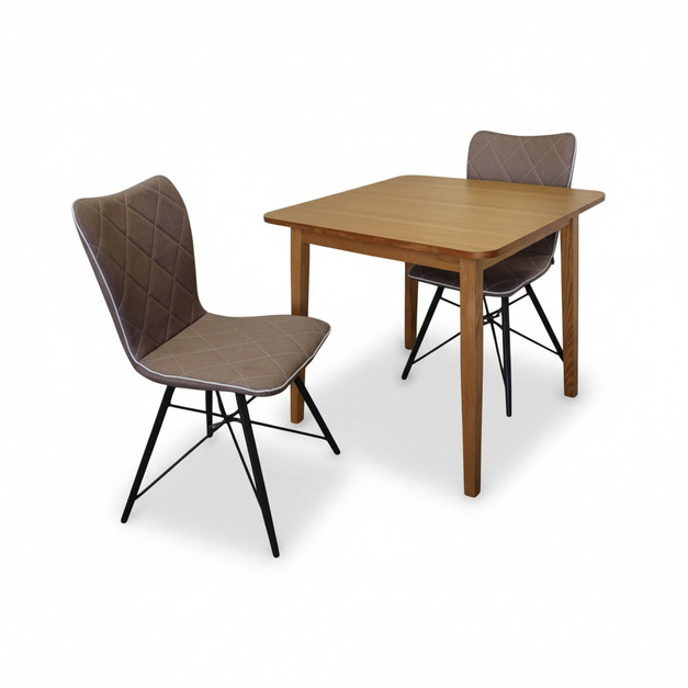 【安心搭配組 NO3.】北歐溫潤風一桌二椅｜每天都想坐下來的用餐時光