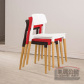 北歐風 堤頓造型椅 塑料椅面 餐椅 可堆疊 商用椅 二色 CHR027_2