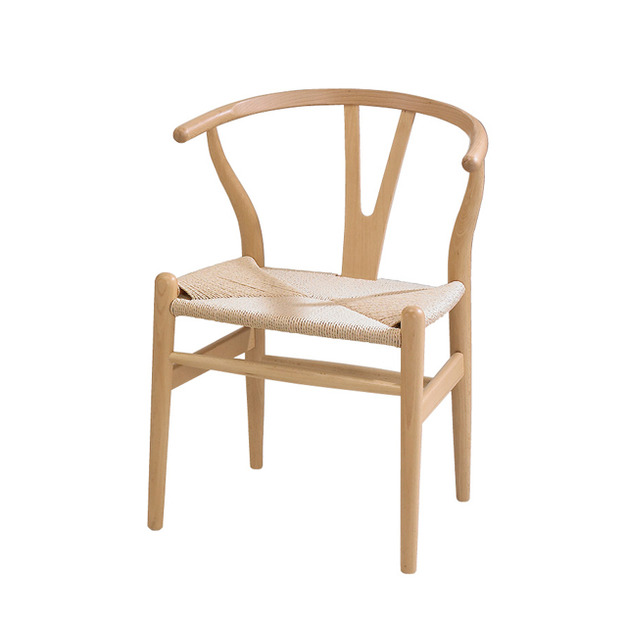 經典 Y-Chair 職人編織復刻餐椅 CHR029｜向 Hans Wegner 致敬、北歐極簡與明式美學、手工紙纖坐墊