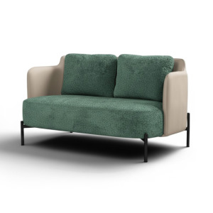 【精品級享樂】擁時 (Embrace Time) 雙材質圓弧沙發系列 雙人沙發 賣場 SSO004