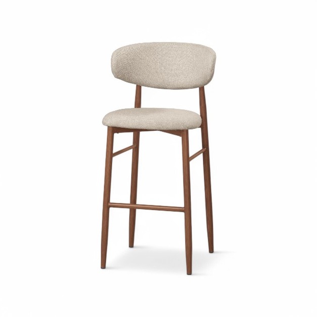 現代簡約 韋恩 吧台椅 烤木紋鐵腳版 高腳椅推薦 北歐風吧檯椅 咖啡廳 商空椅 STT042L 高版