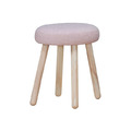 貝莉實木腳布 圓凳 餐椅 化妝椅 矮凳 穿鞋椅 丹麥北歐設計款 STT032