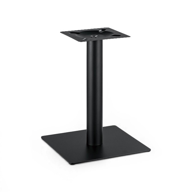 經典方底單管桌腳 (黑) 方盤桌腳 商空腳 餐桌腳 金屬桌腳 桌腳 餐桌腳 TF007 現貨款