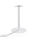 北歐極簡圓盤鐵餐桌腳 TF009 (白)｜白色金屬單柱桌腳/網美咖啡廳/圓桌底座 現貨款