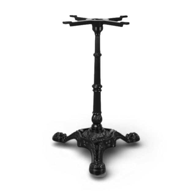 【商空專屬】法式復古鑄鐵桌腳｜十字餐桌腳｜咖啡廳雕花底座｜百搭各式桌面｜客製化商用五金 TL001