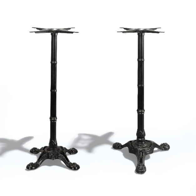 【高腳吧台專用】法式復古鑄鐵吧台腳｜高腳桌腳｜餐酒館吧台五金｜穩固加重底盤 TL002