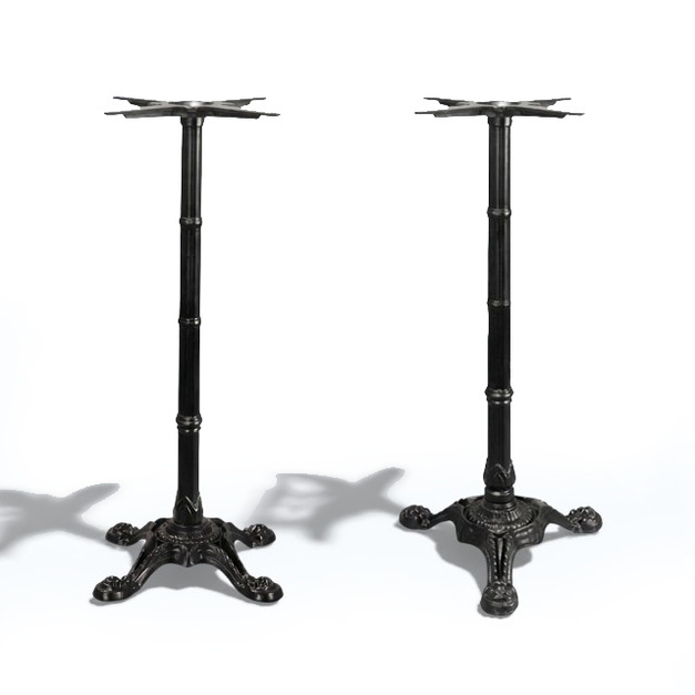 【高腳吧台專用】法式復古鑄鐵吧台腳｜高腳桌腳｜餐酒館吧台五金｜穩固加重底盤 TL002