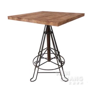訂製品 LOFT 工業風 格雷旋轉餐桌 吧台桌 吧桌 吧檯桌 CU003