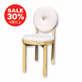 奶油風 甜甜圈 餐椅 CH099 北歐風圓背設計椅 休閒椅 書房椅 咖啡廳餐椅 商空椅 48H快速出貨