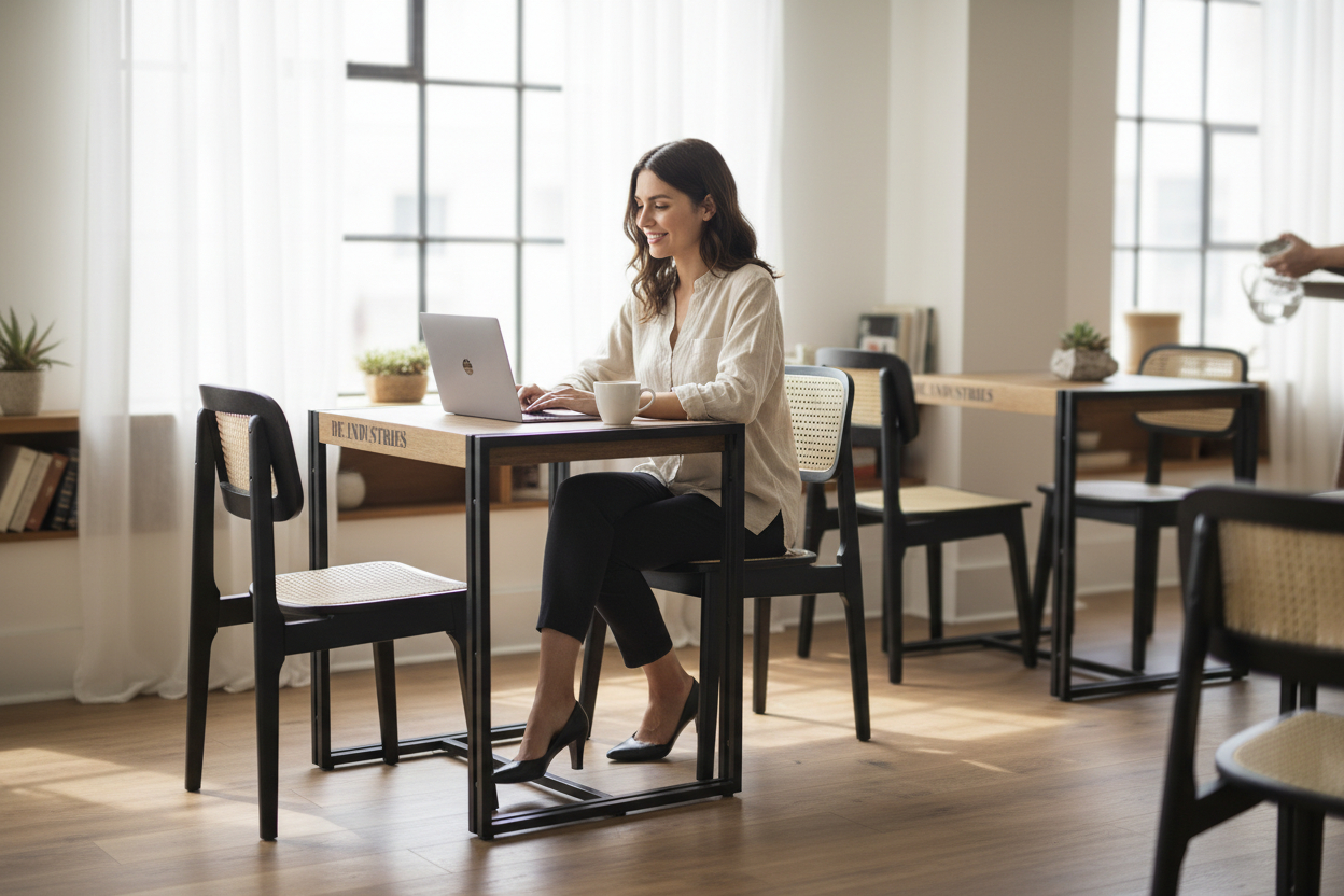 椅子後方預留90cm走道最適當