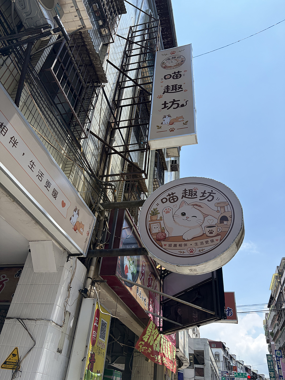 蘆洲 喵趣坊  地址： 新北市蘆洲區中華街50號