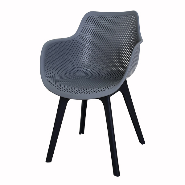 極簡風 北歐風 飛保洞洞扶手椅 戶外椅 塑料椅 餐椅 書房椅 CH089