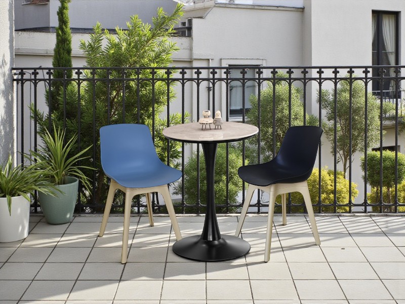 陽台放塑料椅搭配最適合