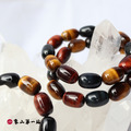 三色虎眼石桶珠手珠_4