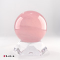 粉水晶球69mm | 人緣桃花_2