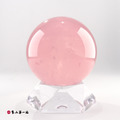 粉水晶球72mm | 人緣桃花_3