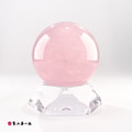 粉水晶球65mm | 人緣桃花_3