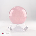 粉水晶球65mm | 人緣桃花_1