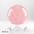 粉水晶球72mm | 人緣桃花_4