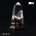 白水晶柱 乾淨清透有山景 | 高17.5cm | qu270