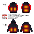 【MEGA COOHT】男女共款 美國3M科技電熱外套HT-M403 贈行動電源 (保暖防風防潑水 發熱外套)_9