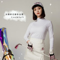 【MEGA COOUV】女款-防曬涼感機能衣/滑衣 UV-F301 高爾夫防曬打底衣_3