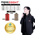 【MEGA COOHT】美國3M科技女款電熱背心 HT-F706 贈行動電源 (保暖防風防潑水 發熱背心)_7