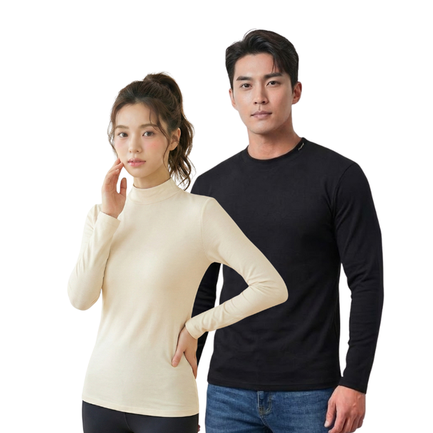 【MEGA COOHT】發熱運動內搭機能衣 HT-M305 Warm under wear 發熱衣 小磨毛