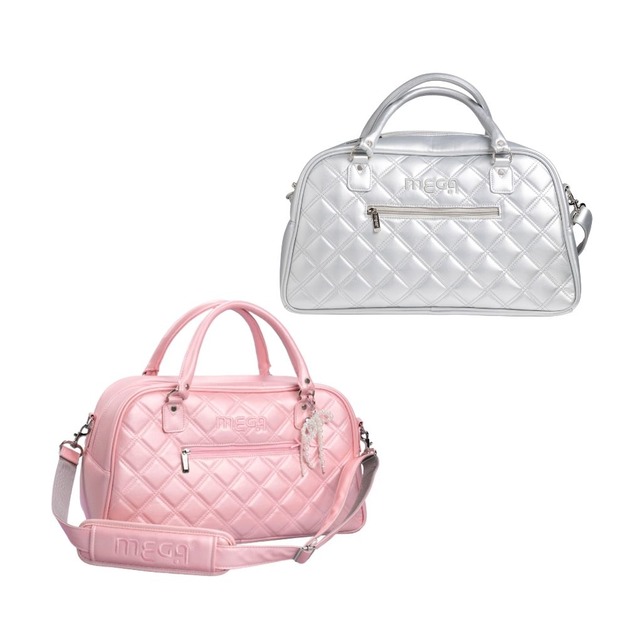 MEGA GOLF 雪之櫻 女用高爾夫衣物袋｜獨立鞋層｜防潑水衣物袋