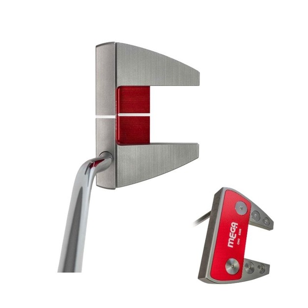 【MEGA GOLF】 SS勁動者 牛角型推桿 精密CNC加工 粗握把 S306