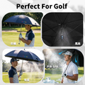 【MEGA GOLF】GREENSPA 降溫傘 涼風扇噴霧傘 | 防水馬達設計 | 晴雨傘 | 高爾夫球傘 | 大傘面 防潑水 防紫外線 | MEGA UEM2601_1